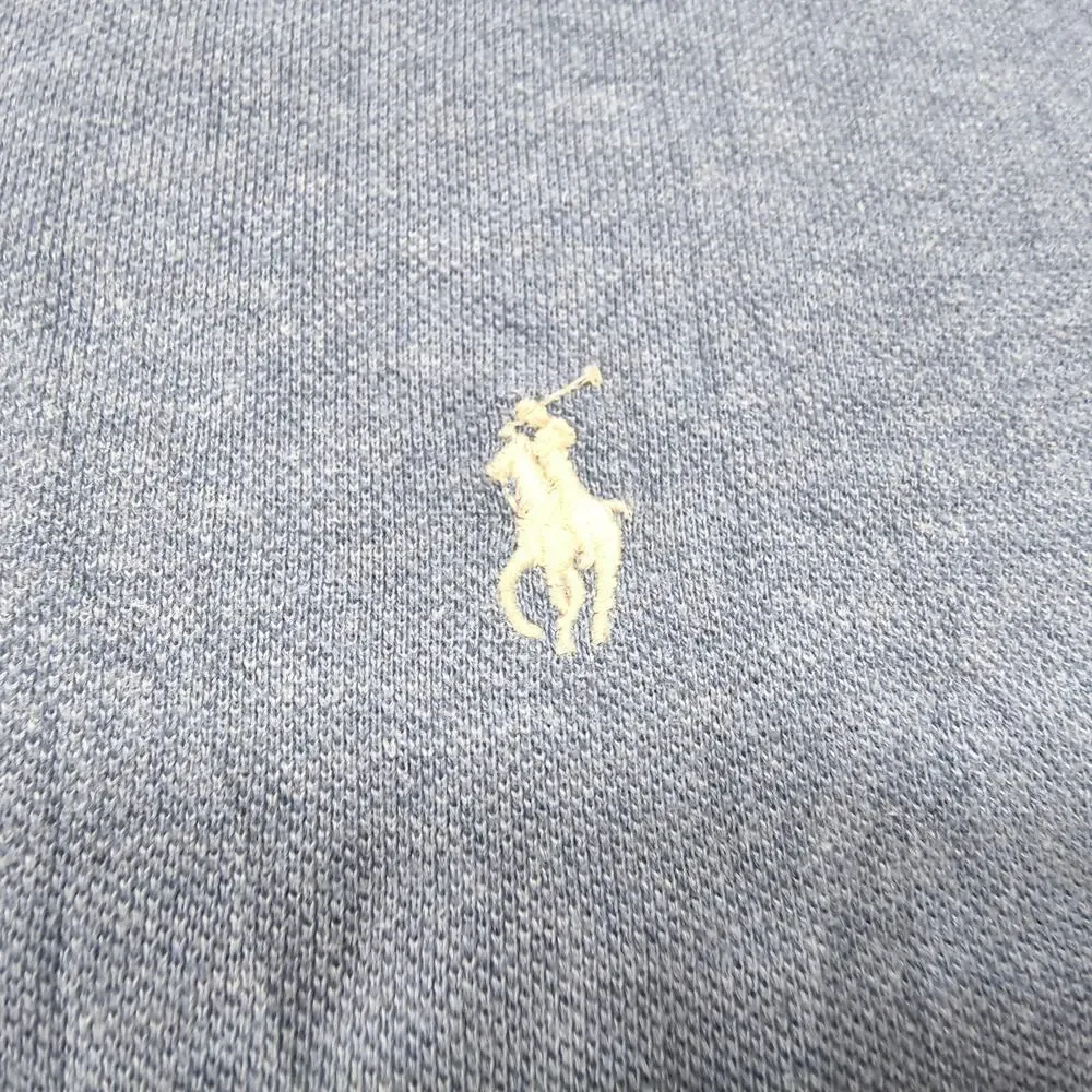 Polo by Ralph Lauren Short Sleeve Collared Polo Shirt Mens Size 2XLT Blue White